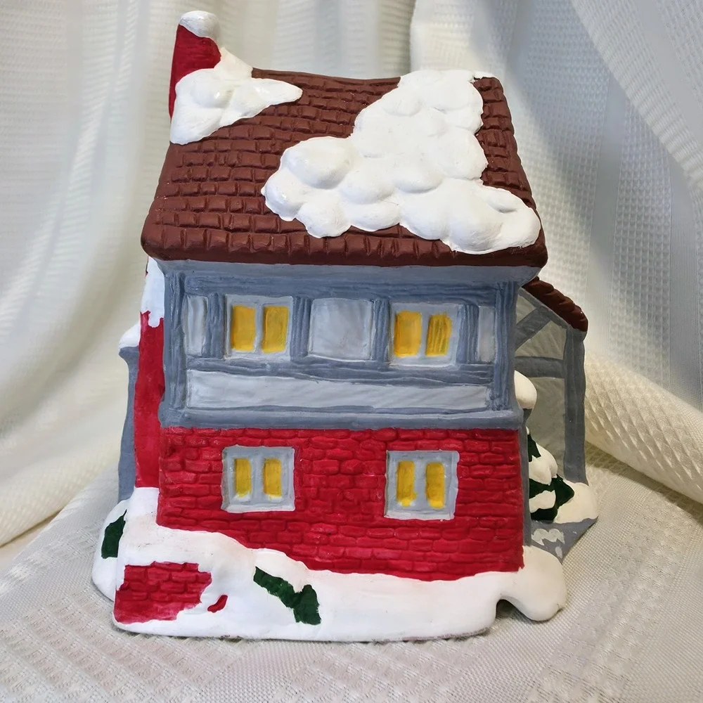 Christmas Village Toy Shop House 9